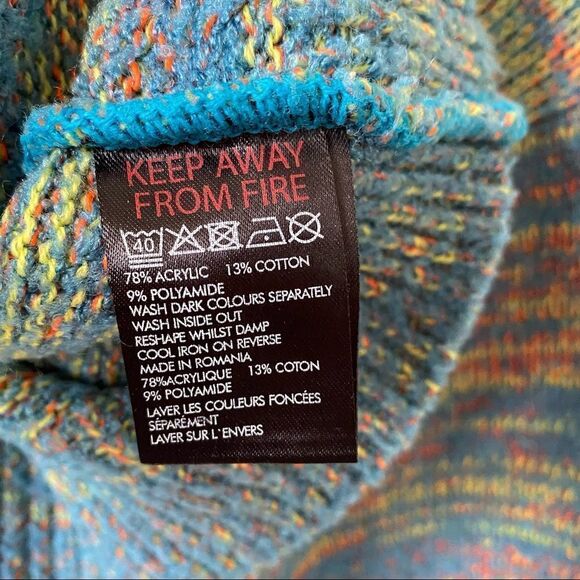 Uo Space Dye Hooded Pullover Jumper (Size:XS) - Picture 9 of 11